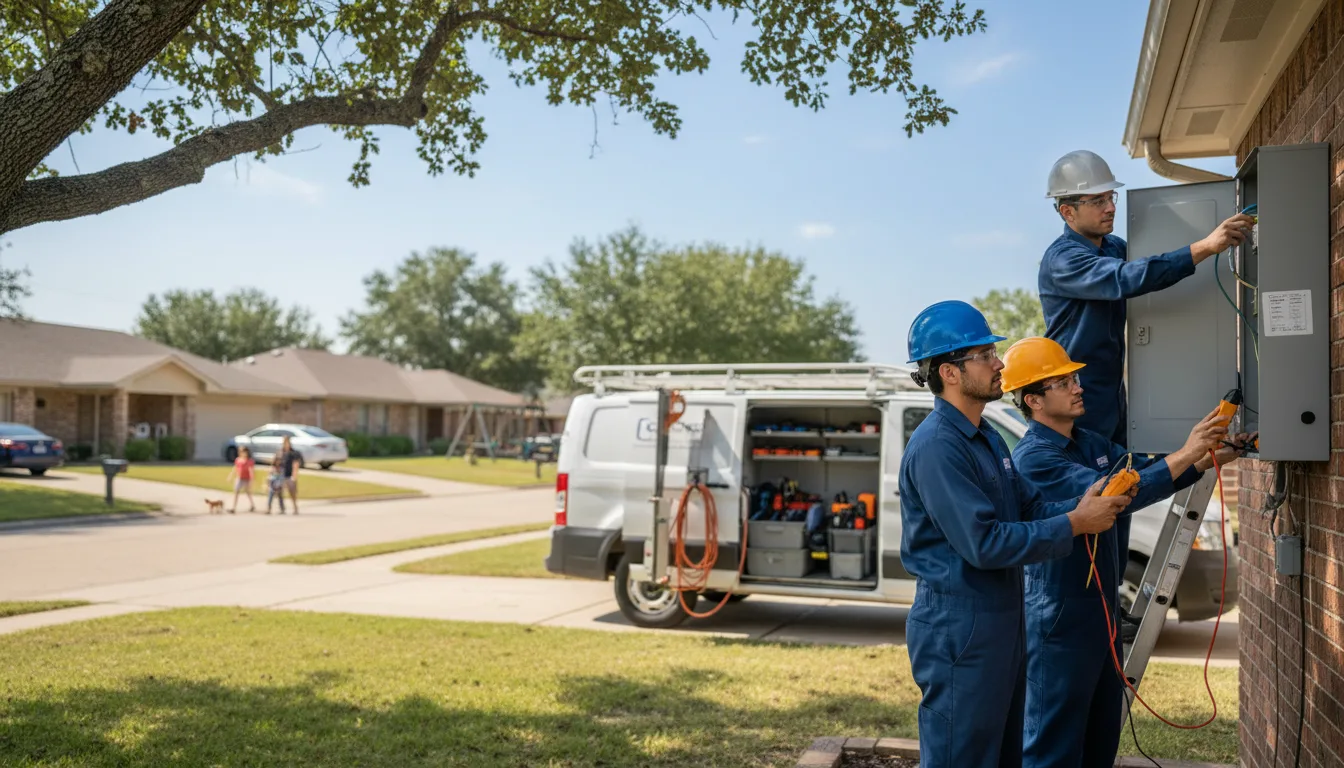 Certified electrician providing emergency electrical services in Keeling, VA